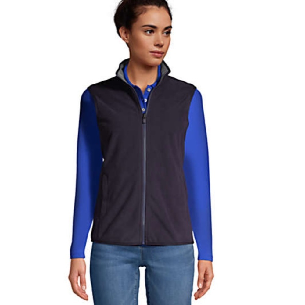 Lands end new Women's‎ Marinac Fleece Vest